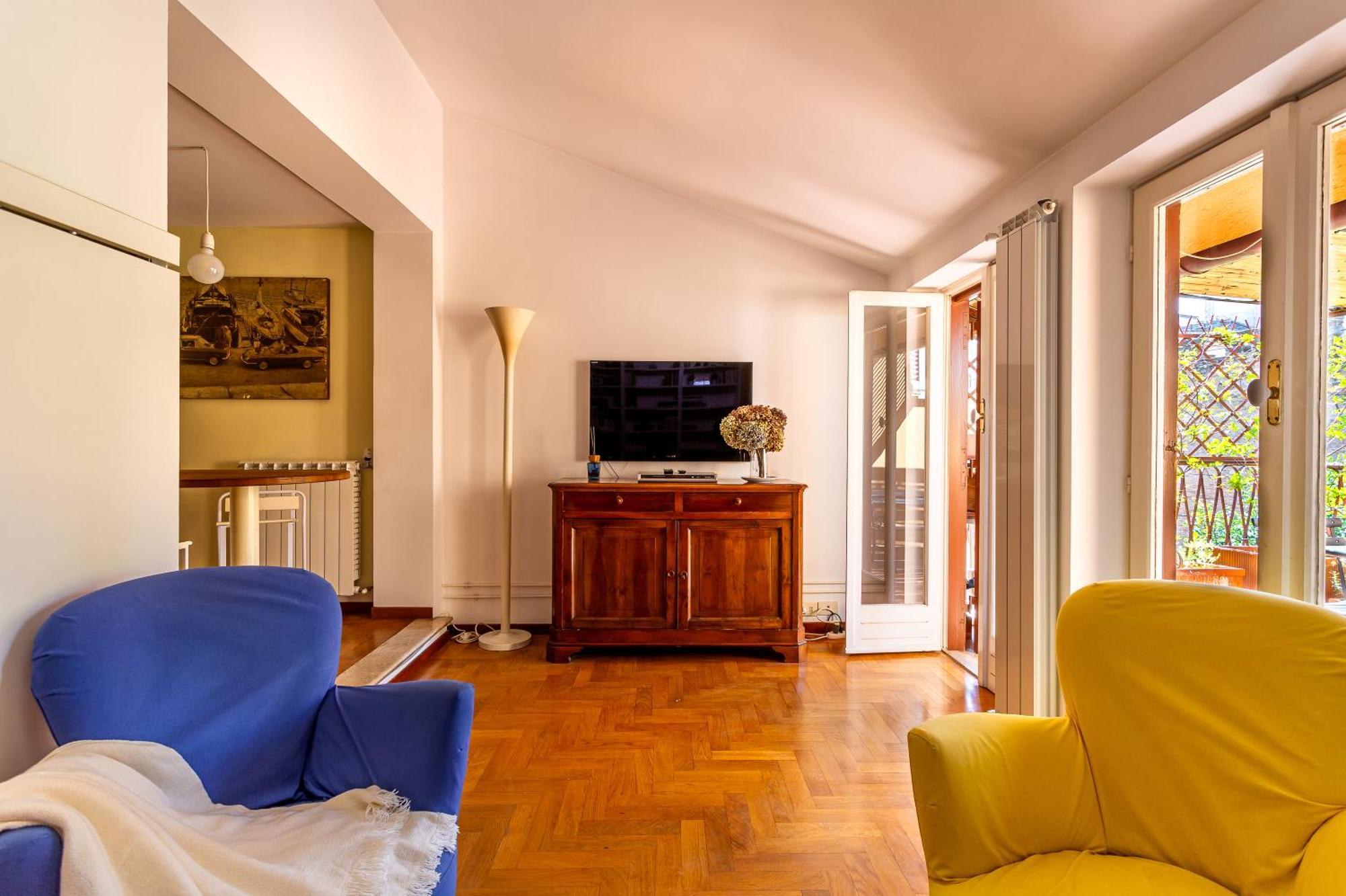 Iflat Peaceful With Terrace Next To Vatican Apartamento Roma